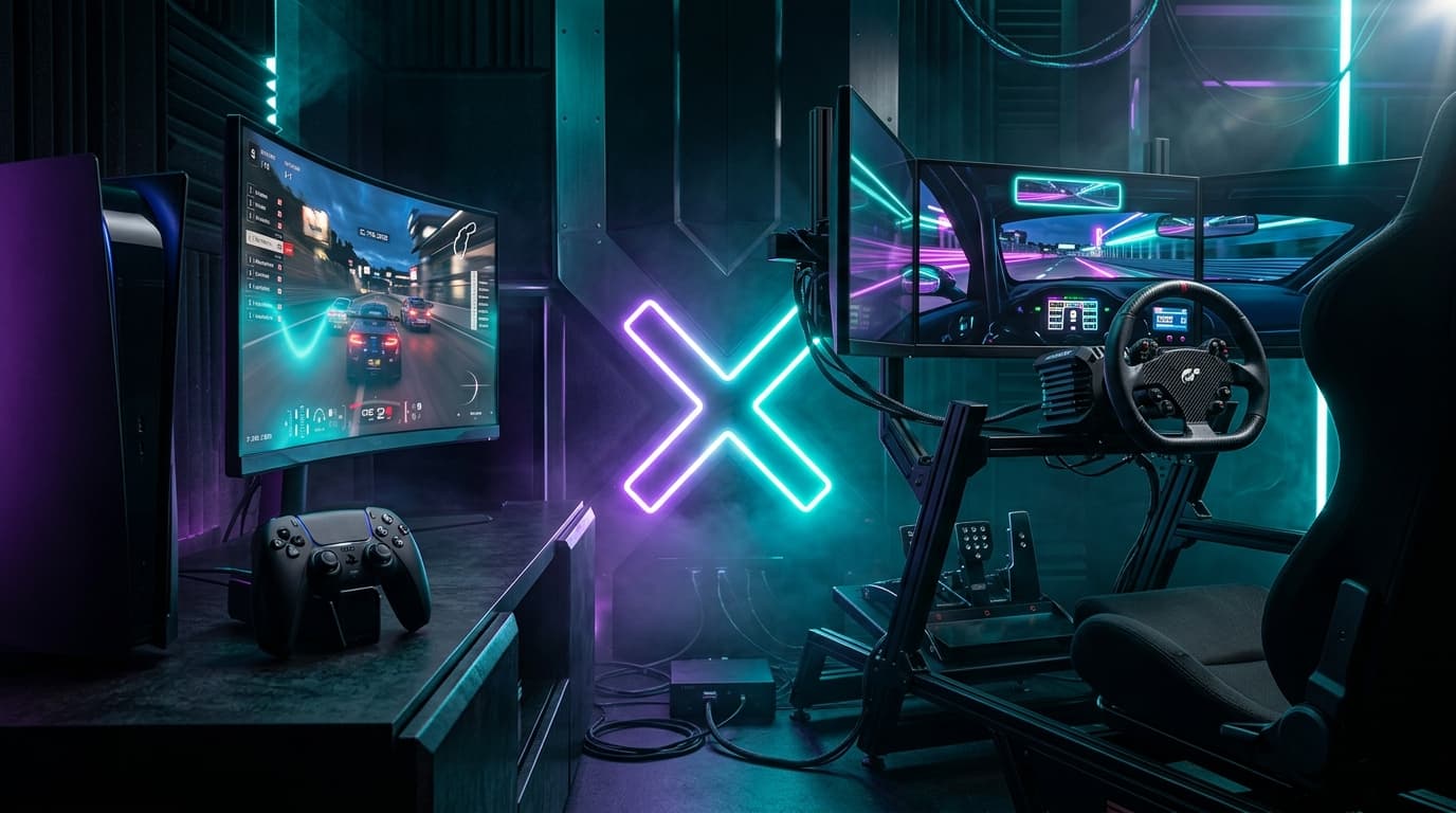 Infinity Fusion — PS5 + SIM Racing Zone